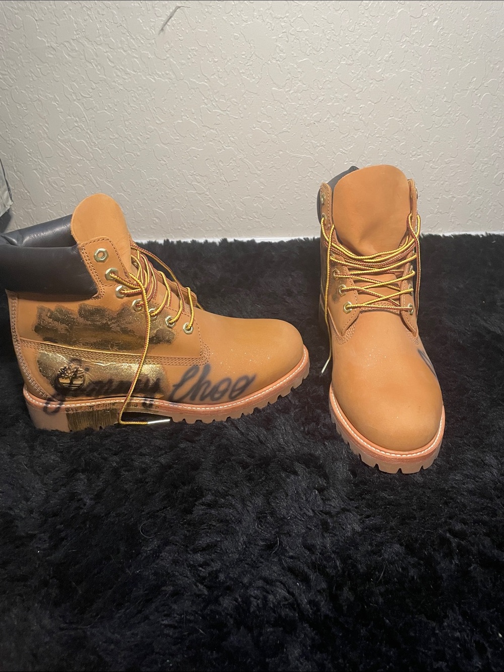 Jimmy Choo x Timberland NYC Graffiti Premium Boots